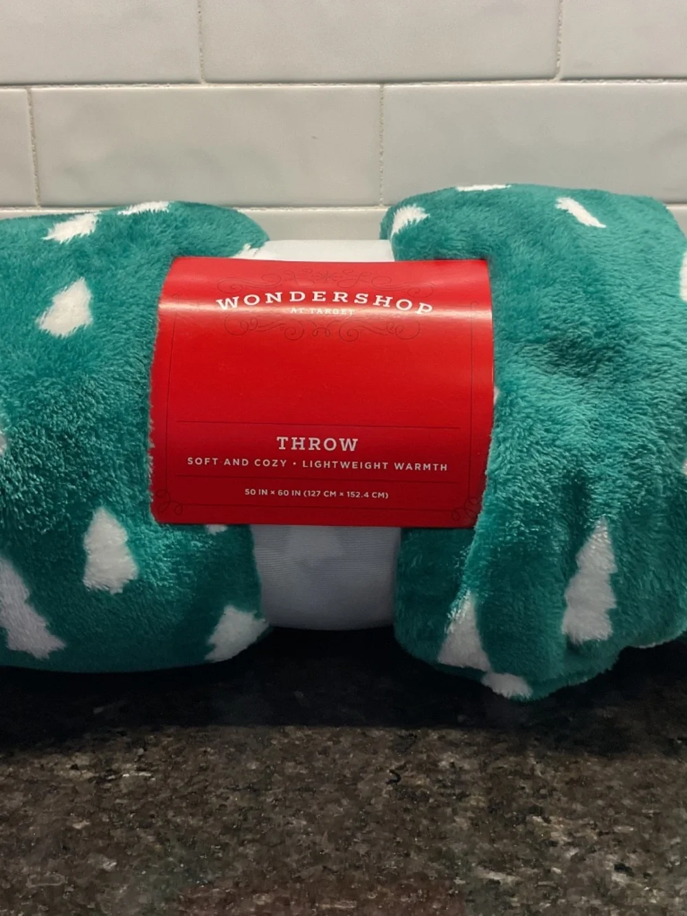 Christmas Tree Throw Blanket